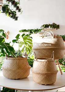Whism — panier de rangement en jonc naturel, pour le ventre, fabriqué au Vietnam, à prix bas - Product Image 6