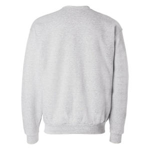 Sweat-shirt à col rond pour homme en coton 100% numérique avec logo personnalisé - Couleur unie Doublure en polaire Respirant Écologique - Product Image 3