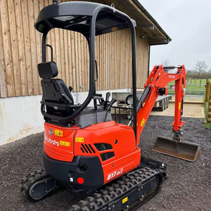 Excavadora de ruedas 4WD KUBOTA U17-3A KX163-5 U27-4 KX057-4 KX040-4, minicargadora retroexcavadora de orugas de goma K008-5 - Product Image 4