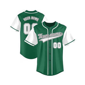 Camiseta de béisbol con aspecto de jugador de moda de baja tasa de precio competitivo, camiseta de béisbol personalizada con logotipo de equipo impreso, el mejor artículo, nueva camiseta de béisbol - Product Image 1
