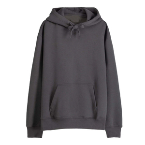 Sweat-shirts à capuche unisexes épais 340g avec logo brodé personnalisé, en polaire thermique, pour l'hiver, imprimé uni, toutes tailles - Product Image 1