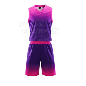 Uniforme de Baloncesto sin Mangas, Transpirable, de Alta Calidad, 100% Poliéster, para Adultos, Conjuntos Personalizables para Equipos, Muy Popular - Product Image 2