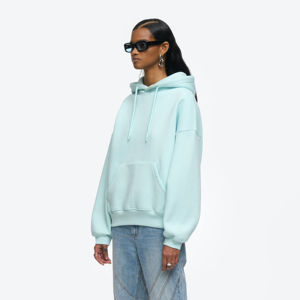 Meilleure vente en gros de sweats à capuche surdimensionnés en coton épais de haute qualité Logo personnalisé sweats à capuche surdimensionnés pour femmes Service OEM - Product Image 3