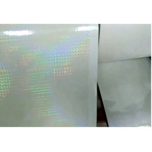 Película Autoadhesiva Holográfica Transparente de Diseño Moderno para Uso en Paredes - Product Image 2