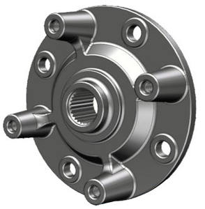 Camper Yacht Trailer Caravan10 "y 12" Dacromet Finish Ventilar Disco Rotores Hub con Calibrador Hidráulico - Product Image 4