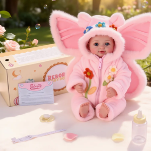 Poupées réalistes Babeside Winter 17 pouces, nouveau-né unisexe, corps en tissu doux, poupée reborn, choix d'affichage - Product Image 4