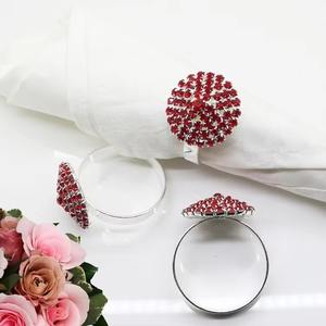Shiny <b>Silver</b> <b>Napkin</b> Ring Holder for Elegant Table Decor Weddings Parties Hotel Dining Polished Metallic Finish From India - Product Image 6