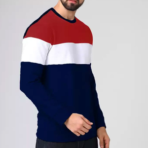 Sweat-shirt col rond jaune personnalisable pour homme, manches classiques, 100 % coton respirant, 300 g, anti-rétrécissement, hiver, couleur unie - Product Image 4