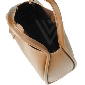 New Arrival High Quality Eco Friendly Durable Fashion Leather Handbag with Zipper Closure and Two Straps for Casual Wear - Product Image 4
