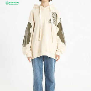 Sweat-shirt unisexe de qualité supérieure, prix raisonnable, 100% coton molletonné/éponge française, respirant, séchage rapide, fabriqué au Pakistan. - Product Image 3