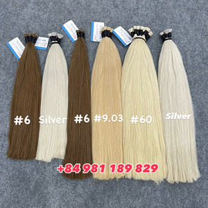 Meilleure vente!!! Paquets de cheveux russes de toutes les couleurs Extensions de cheveux de couleur slave Cheveux humains organiques européens - Product Image 3
