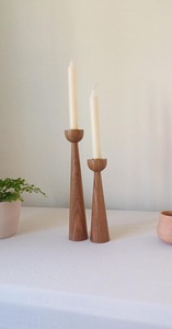 Portavelas Creativo de Madera Rústica, Diseños Personalizados Hechos a Mano para Decoración del Hogar o Espacios Exteriores - Product Image 2