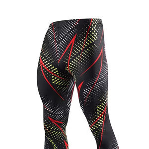 Pantalon de compression pour hommes Leggings MMA sublimés avec motif imprimé pour la gym et la course à pied pour les vêtements de fitness - Product Image 2