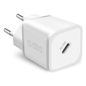 Chargeur USB Type-C NANOTUBE 20W GaN Power Delivery Blanc TETRGAN1C20W - Product Image 1