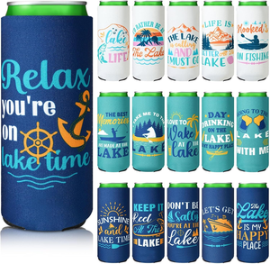 Wholesale Neoprene <b>Can</b> <b>Cooler</b> Sleeve Insulated Beer <b>Can</b> Holder Beverage Holder for Outdoor Camping Picnic Party Sports - Product Image 1