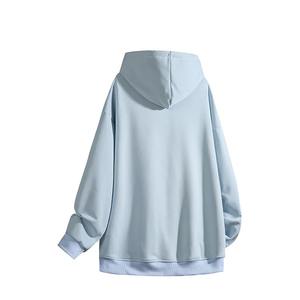 เสื้อฮู้ดกีฬากลางแจ้งของผู้ชายเสื้อยืดมีฮู้ดแขนยาวแบบเชือกรูดเสื้อยืดลำลองระบายอากาศเสื้อยืดมีฮู้ด - Product Image 4