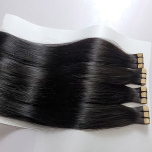 100% Vietnamese Raw Double Drawn Human Hair <b>Tape</b> Hair Extension High Quality Natural <b>Tape</b> in Hair Extension - Product Image 4