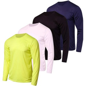 Camisa de pesca de manga larga antibacteriana y resistente a los rayos UV, ropa transpirable de secado rápido, protección solar, patrón sólido, Envío listo - Product Image 2