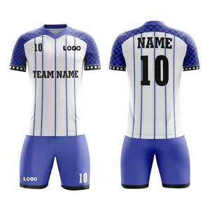 OEM Servicio Fabricación Fútbol Jersey Uniforme Ropa En Stock Disponible Entrenamiento Camisetas Ropa Deportiva Fútbol Jersey Set - Product Image 2