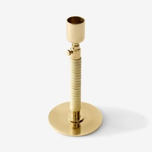 Venta caliente Metal dorado Portavelas de Pascua Diseño moderno Ecológico Durable Decoración del hogar Disponible Precio al por mayor - Product Image 4
