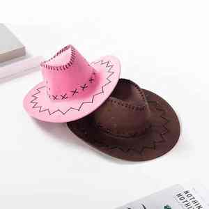 Sombreros Vaqueros Formales de Lana Personalizados Unisex, de la Mejor Calidad, Cálidos, Transpirables, Ropa Deportiva para Adultos, Viajes al Aire Libre, Invierno, Servicio OEM - Product Image 5