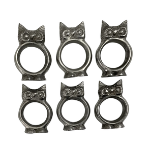 Décoration de haute qualité Rond de serviette en aluminium Salle de bureau utilise un design personnalisé à des prix raisonnables - Product Image 1