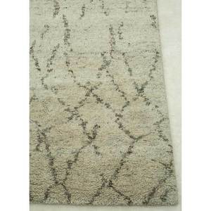 Alfombra Rectangular Zuri de Lana Color Marfil, Tejida a Mano, Diseño Abstracto 3D, para Entrada, Sala de Estar o Pasillo - Modelo PKWL-308 - Product Image 4