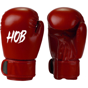 Gants de boxe de qualité supérieure, vente en gros, logo personnalisé, gants de boxe pour hommes, gants de boxe en cuir véritable - Product Image 6
