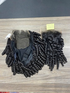 Peluca corta rizada Zenohair de 12 pulgadas al por mayor, cabello Remy vietnamita, onda profunda, encaje frontal, doble trama a máquina, sin pegamento, pelucas bob 2026 - Product Image 6