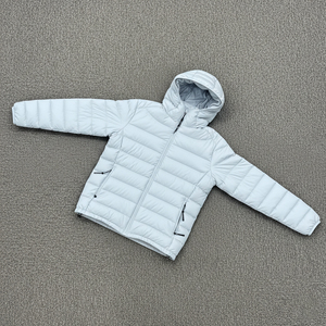 Veste matelassée de haute qualité, décontractée, couleur unie, coupe ample, style hip-hop, respirante, légère, coupe-vent, tendance - Product Image 3