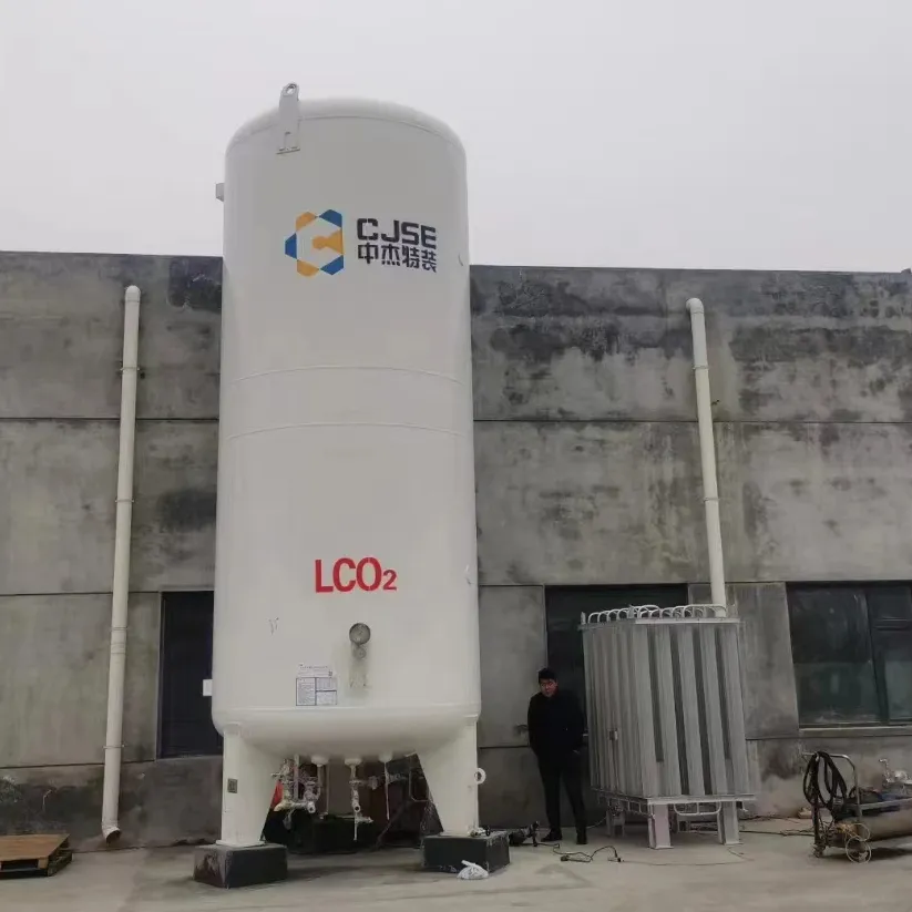 Récipient sous pression de 5000l pour réservoir de stockage de co2 liquide en vrac