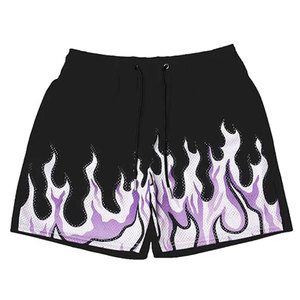 2025 short de basket-ball unisexe grande taille respirant séchage rapide antibactérien Sublimation imprimé design unisexe - Product Image 3