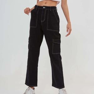 Pantalon de survêtement pour femmes Hot Selling Elastic Waistband Jogger Pants Women Blank Sporty Sweatpants Stylish Cotton Made Drawstring Trendy - Product Image 3