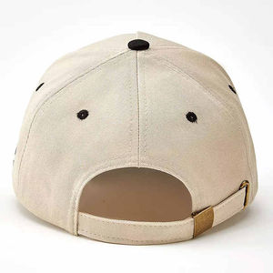 Casquette en coton à 6 panneaux personnalisée, réglable, unisexe, incurvée, casquette de sport pour adultes - Product Image 5
