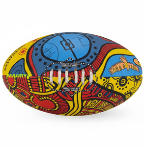 Bola AFL de diseño aborigen con logotipo personalizado directo de fábrica con Envío puerta a puerta - Product Image 3