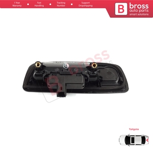 Poignée d'ouverture de hayon arrière extérieure noire BDP1556 pour Kangoo MK2 Express FW Be Bop KW Citan W415 8200497807 - Product Image 4