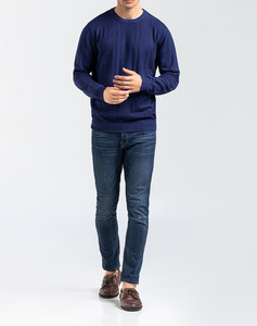 Meilleure mode automne hommes décontracté Style Vintage pull laine col roulé hiver hommes chaud coton pulls chandails - Product Image 1