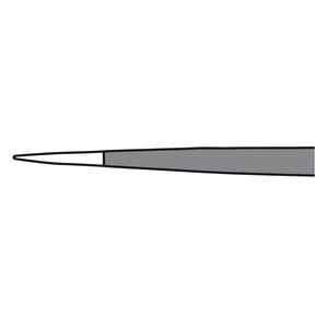 Pince bipolaire droite, 200 mm (8), longueur de travail 100 mm (4), en forme de baïonnette, pointes sintris, antiadhésives, largeur 1 mm - Product Image 5