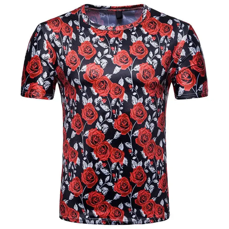 Reasonable Price 2024 Men Sublimation T Shirts OEM Design Service Custom Premium Quality Sublimation T-Shirts BY BLACK CHEETAH