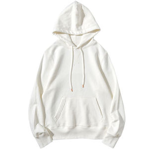 Sweat-shirt à capuche unisexe en tissu tissé d'hiver de qualité supérieure avec badge - 100% coton, sweat-shirt décontracté pour hommes et femmes - Product Image 5