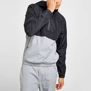 Survêtements en nylon pour hommes, meilleure vente, survêtements de sport coupe-vent avec impression de logo personnalisé, survêtements légers à séchage rapide - Product Image 4