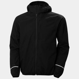 Veste Softshell coupe-vent décontractée avec fermeture à glissière complète Vestes coupe-vent imperméables Impressions chauffantes Taille homme - Product Image 3