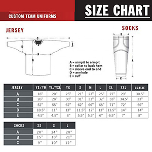 Maillot de Hockey sur glace Uniforme sportif de haute qualité Conception Logo du jeu Vêtements de Hockey sur glace Vêtements d'équipe Personnalisable - Product Image 6