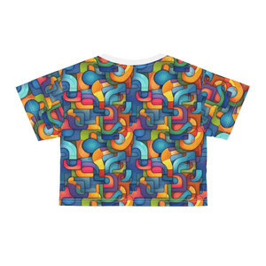 <b>Top</b> Trendy Look Best Selling Women Sublimation <b>Crop</b> <b>Top</b> T Shirt Best New Arrival Fashion Outfit Sublimation Women <b>Crop</b> <b>Top</b> - Product Image 3