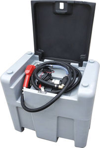 Cuve de reconstitution essence PE 210L avec kit pompe a essence 12V 40 l/min et pistolet automatique/capot réservoir de camion - Product Image 5