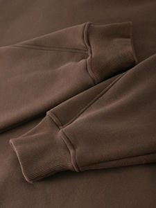 เสื้อฮู้ดดี้ ODM ผ้าฟลีซหนานุ่ม ทรงโอเวอร์ไซส์ แบบยูนิเซ็กซ์ ผลิตจากผ้าฝ้าย 100% สกรีนลายตามสั่ง ไหล่ตก ระบายอากาศได้ดี มีซับใน เหมาะสำหรับฤดูหนาว สำหรับผู้ชาย - Product Image 5