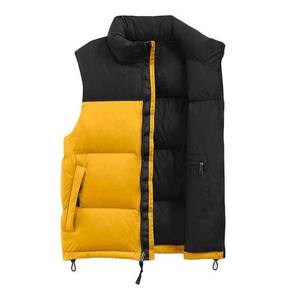 Chaleco Acolchado de Invierno de Alta Calidad, Chaqueta Impermeable y Transpirable de Lona, Ropa de Calle para Hombre, Diseño de Marca - Product Image 5
