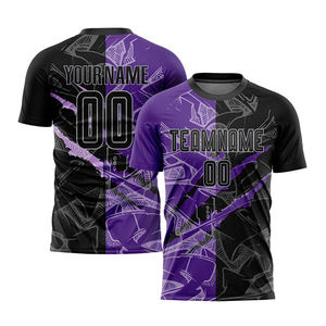 2025 Football Jersey Collection Vêtements d'équipe personnalisés Vêtements de sport d'été Maillots de football Tissu respirant - Product Image 5