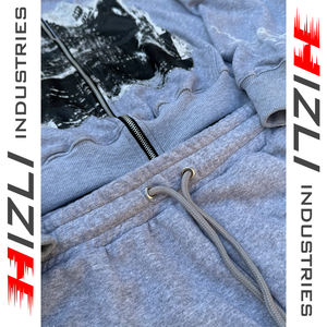 Conjunto Deportivo Extra Grande de Felpa Francesa 100% Algodón de Alta Calidad, 450 g/m², MOQ Bajo, Premium para Invierno - Product Image 5