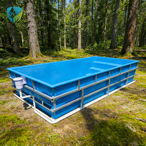 <span class=keywords><strong>Piscine</strong></span> hors sol à structure en acier, modulaire, personnalisable, pour extérieur, <span class=keywords><strong>avec</strong></span> fonction bain froid et chaud - Product Image 3